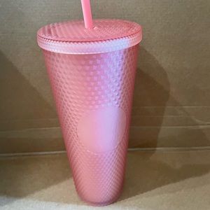 Starbucks pink lemonade studded tumbler